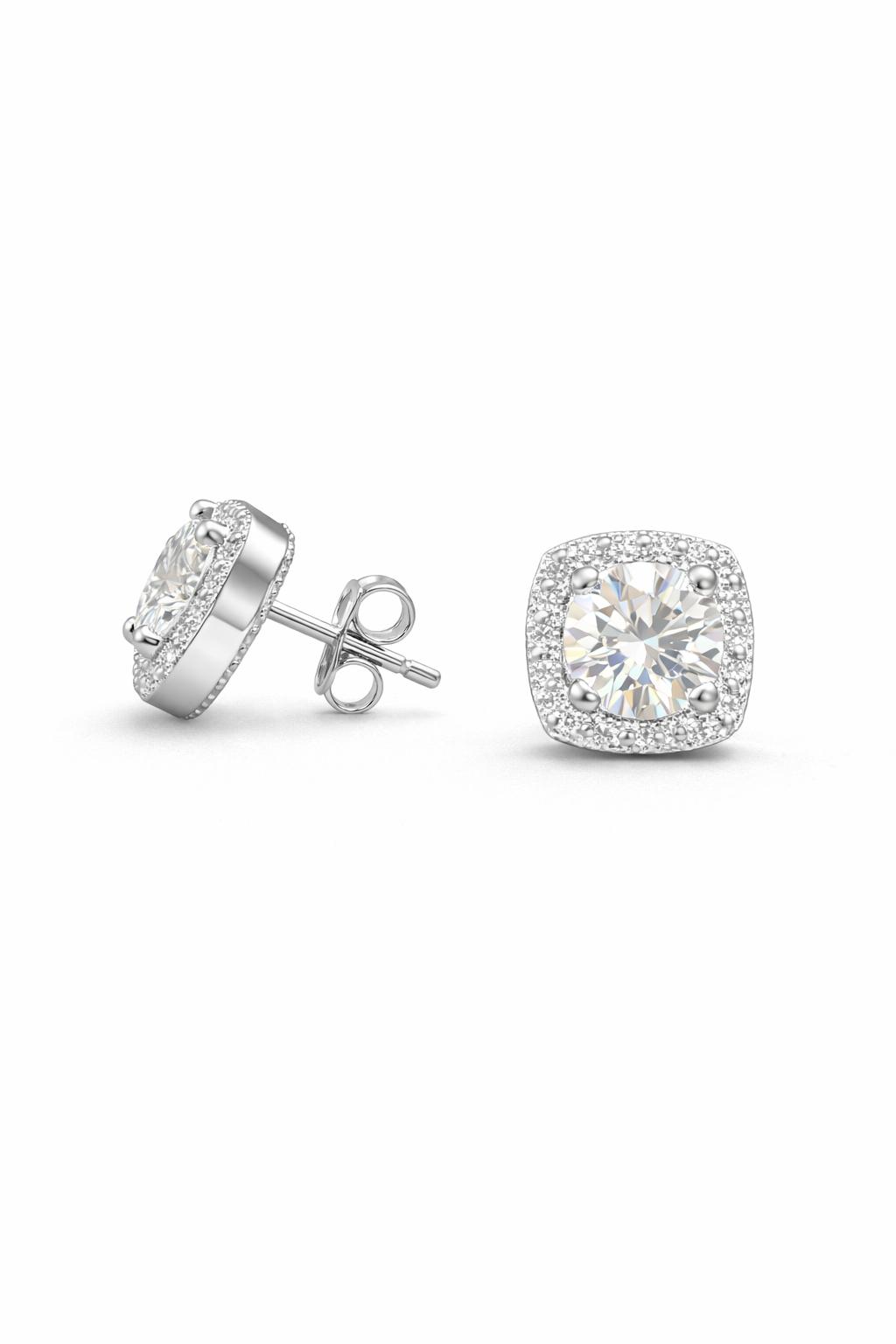 Boucles Moissanite Anaëlle– Éclat Diamant 💎