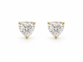 Boucles Cœur Sabrina en Moissanite 1 Carat – Brillance Diamant Sans le Prix