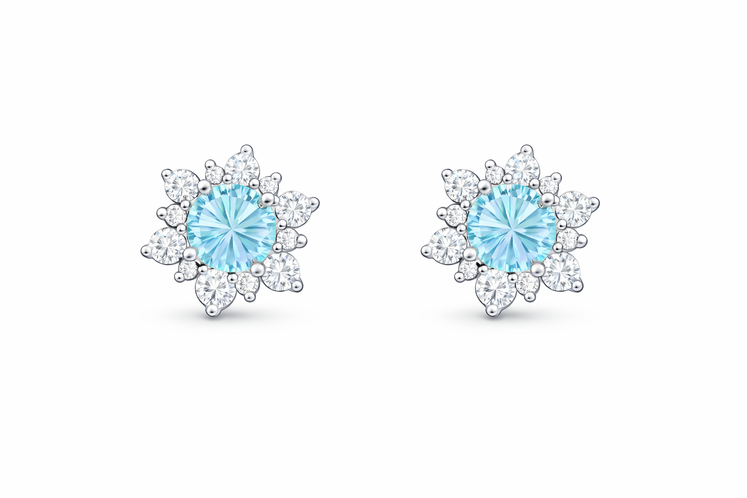 💎 Boucles d’Oreilles Moissanite 2 Carats Sophia – Élégance & Éclat Absolu
