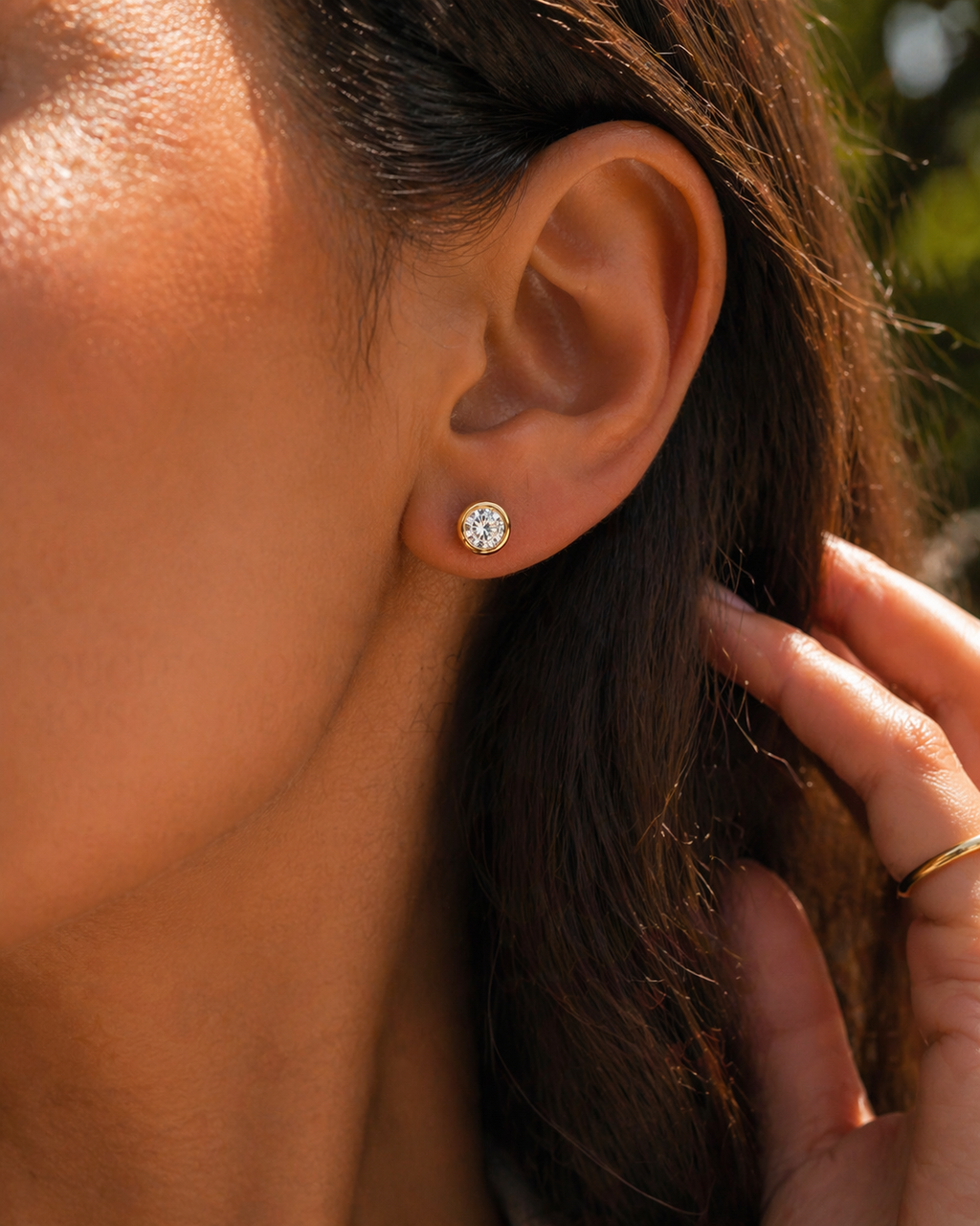 Boucles d’oreilles Moissanite 1 Carat Carla – Éclat Exceptionnel