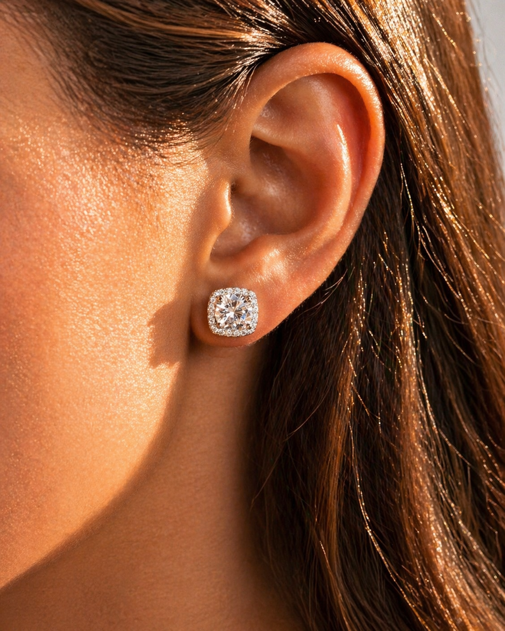 Boucles Moissanite Anaëlle– Éclat Diamant 💎