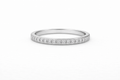 Bague pavée en Moissanite Christina – Finesse & éclat