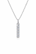 Collier Barre Moissanite Vannina – Élégance Intemporelle