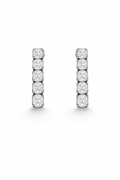 Boucles d’Oreilles Marjorie Moissanite – Argent 925 | Élégance Intemporelle