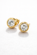 Boucles d’oreilles Moissanite 1 Carat Carla – Éclat Exceptionnel
