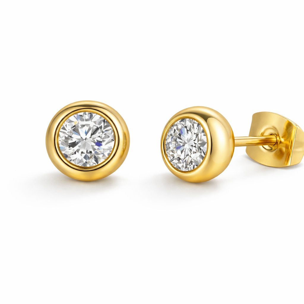 Boucles d’oreilles Moissanite 1 Carat Carla – Éclat Exceptionnel