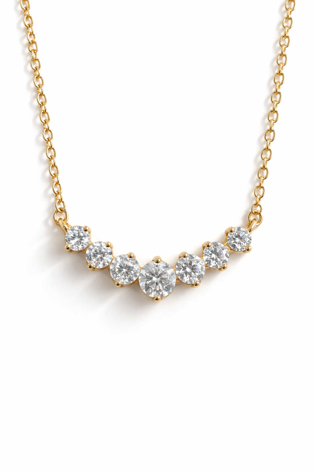Collier en Moissanite Ornélia – Éclat Élégant & Intemporel